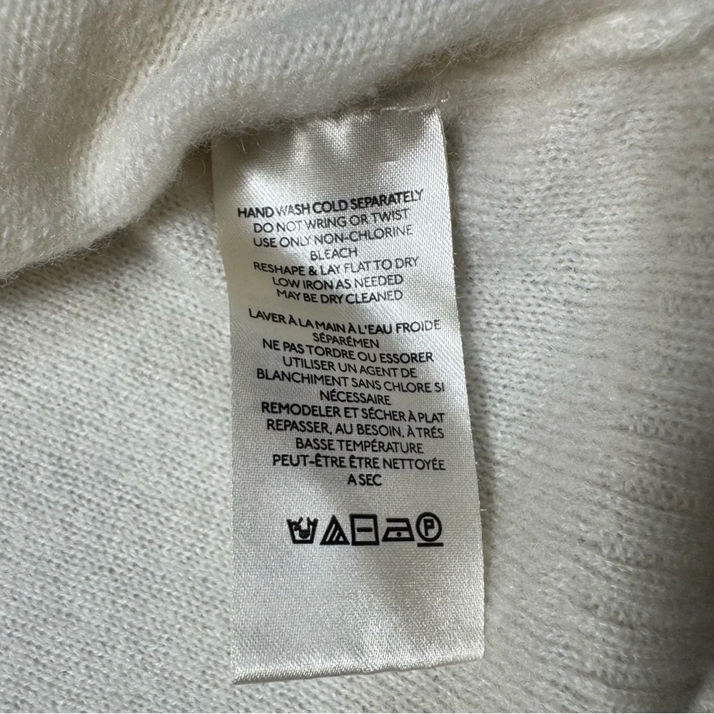 Free People Staycation Cashmere Pullover In Cream Size M